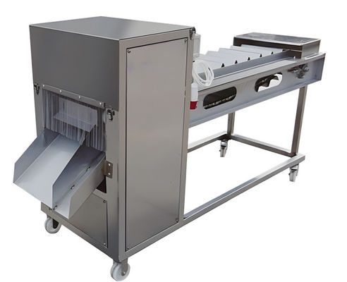 ভালো দাম SUS304 শিল্প মাছ কাটা মেশিন 380V 60-90 টুকরা/মিনিট অনলাইন