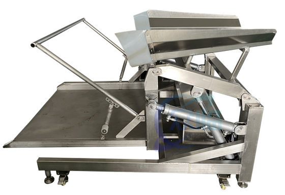ISO Wireless Shrimp Processing Equipment , Automatic Fish Lifting Machine