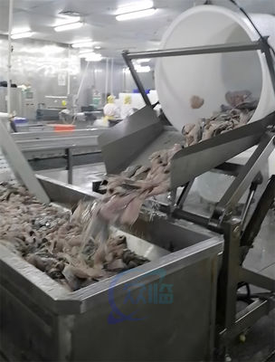Durable 2200W Seafood Processing Equipment Wear Resistant 300KG