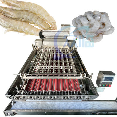 3KW টেকসই চিংড়ি পিলিং মেশিন নমনীয় 380V পরিষ্কারের জন্য