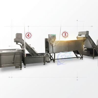 ভালো দাম High Speed Shrimp Head Body Separator Anti Corrosive SUS316 1200-1800KG 0.8KW 440V অনলাইন